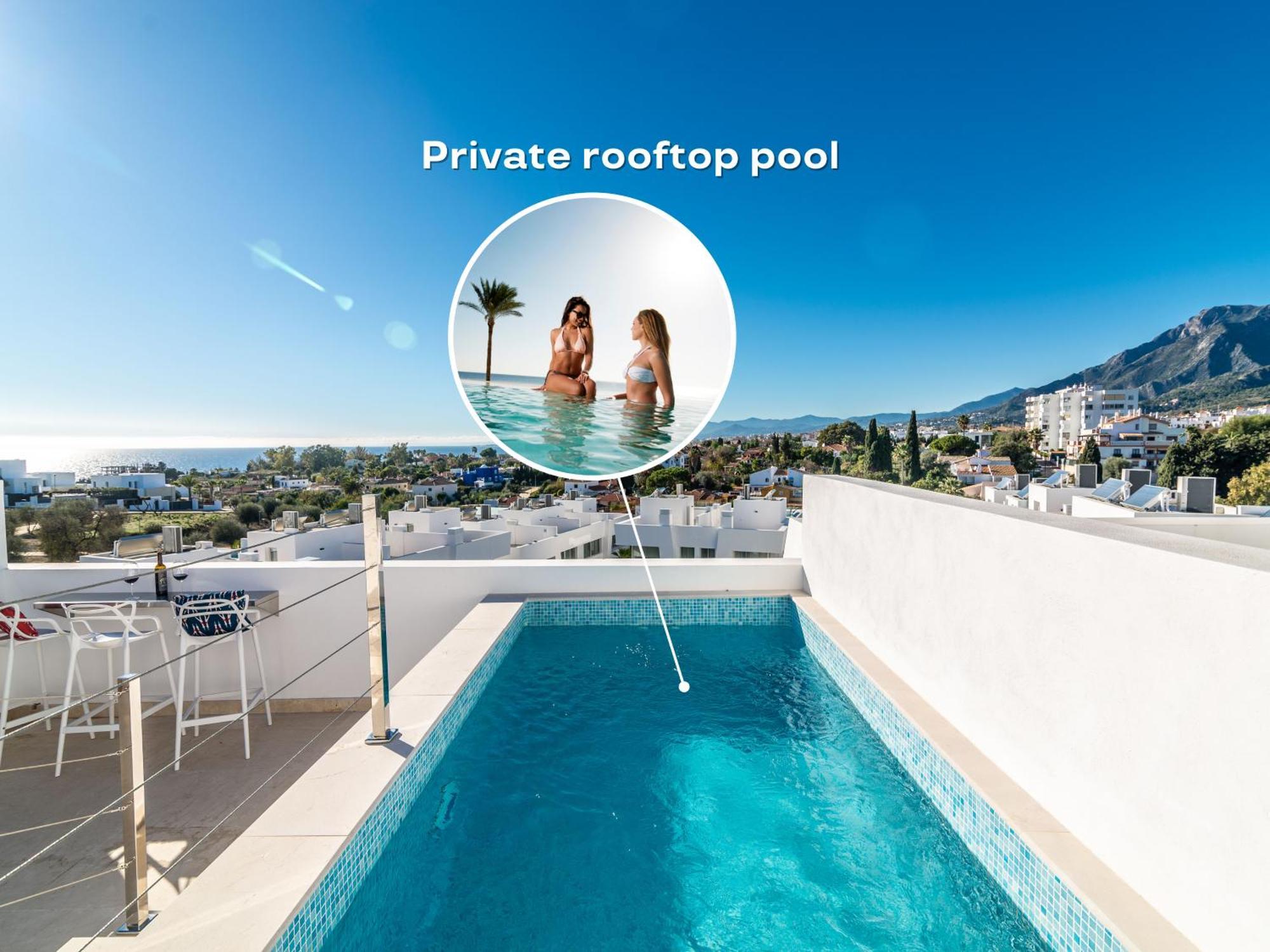 Vacation Marbella I Casa Isabel, Private Pool With Infinity Views, Bbq, New Built, Luxury Condo, Top Location Exteriér fotografie